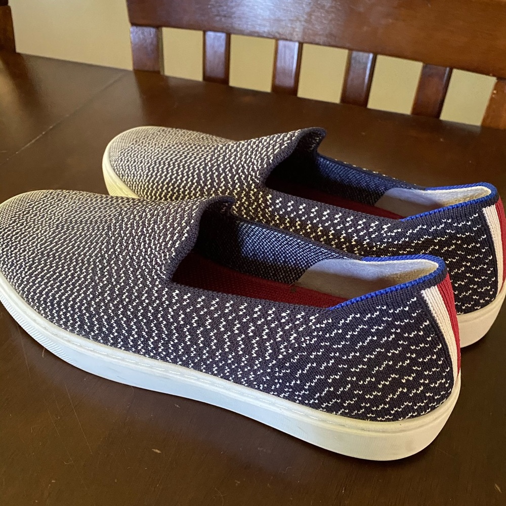 Rothy’s Navy Maritime Gradient Sneakers